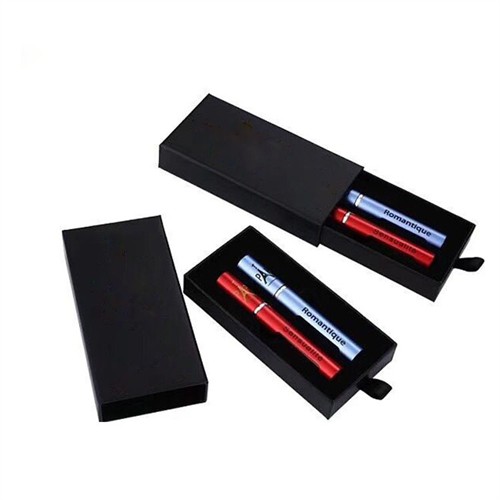 Customized Gift Box Pen box Watch Box Black Paper Box Black Cover Box Different designs for Promotion