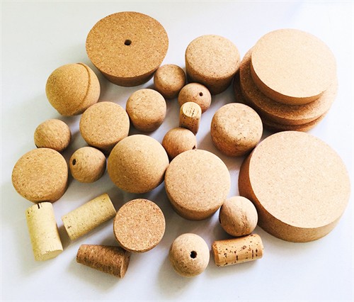 Custom Cork Ball Soft Wood Stopper Sustainable Cork Plug Cork Stick Different Shapes With logo for Promotion