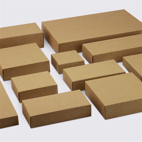 Small cardboard box Kraft Box Customized Product Packaging Kraft Paper Box for Promotion 
