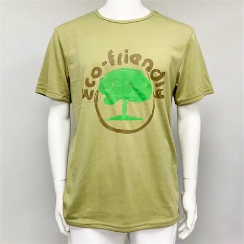Custom Ecofriendly RPET Tshirt  Recycled Polyester T-shirt Unisex Sportwear for Promotion