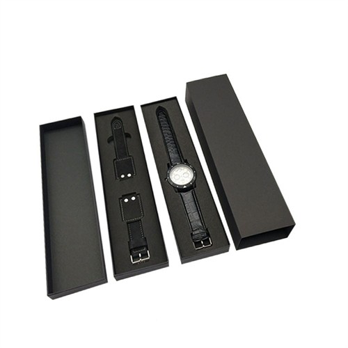 Customized Gift Box Pen box Watch Box Black Paper Box Black Cover Box Different designs for Promotion