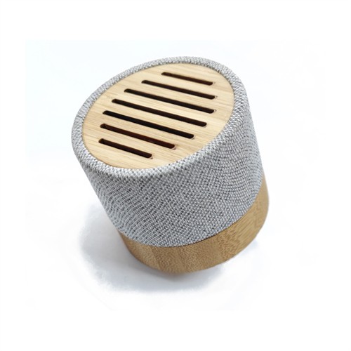 Sustainable RPET Portable Speaker Wireless Speaker Customized Bluetooth Speaker Bamboo model Wooden Speaker for Gifts