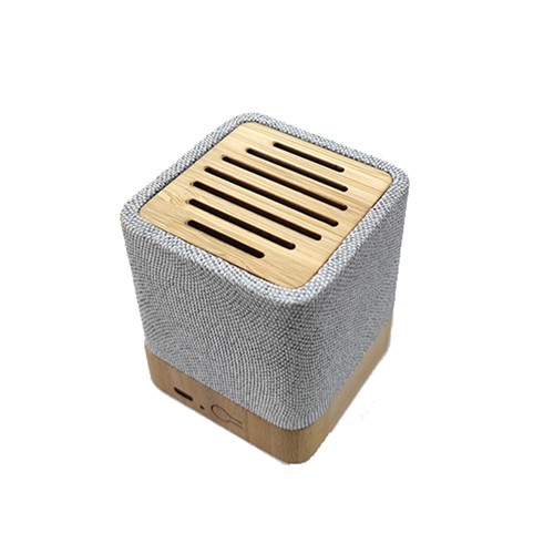 Sustainable RPET Bluetooth Speaker Wireless Speaker Customized Bamboo Speaker Wood model for Promotional Gifts