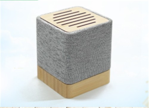 Sustainable RPET Bluetooth Speaker Wireless Speaker Customized Bamboo Speaker Wood model for Promotional Gifts