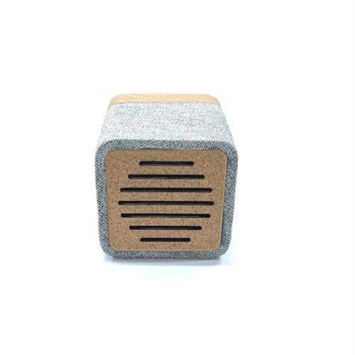 Recycled RPET Bluetooth Speaker Wireless Speaker Customized Cork Speaker Soft Wood model for Promotional Gifts