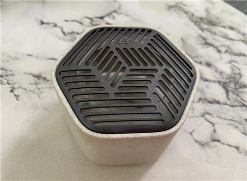 New Promotional Wireless Bluetooth Speaker Portable Speaker Wheat Straw Customized logo for Gifts