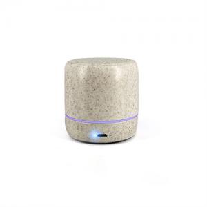 Ecofriendly USB Phone Speaker Wireless Speaker Customized Bluetooth Speaker Portable Wheat Straw model for Gifts