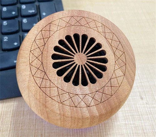 Ecofriendly Sound Speaker Wireless Bluetooth Speaker Wooden or Bamboo Portable Speaker with logo for Promotion