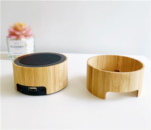 Promotional Bluetooth Speaker Portable Speaker Wireless Speaker Wooden or Bamboo model Customized logo