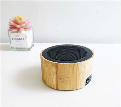 Promotional Bluetooth Speaker Portable Speaker Wireless Speaker Wooden or Bamboo model Customized logo