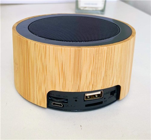 Promotional Bluetooth Speaker Portable Speaker Wireless Speaker Wooden or Bamboo model Customized logo