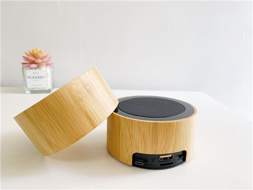 Promotional Bluetooth Speaker Portable Speaker Wireless Speaker Wooden or Bamboo model Customized logo