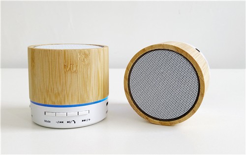 Promotional Portable Speaker Wireless Bluetooth Speaker Phone Speaker Wooden or Bamboo model Customized logo for Gifts