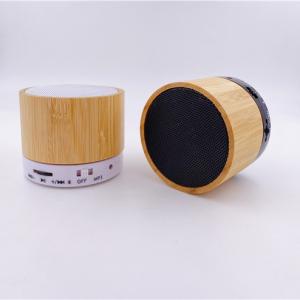 Portable Speaker Wireless Bluetooth Speaker Phone Speaker Wooden and Bamboo model OEM logo for Promotional Gifts