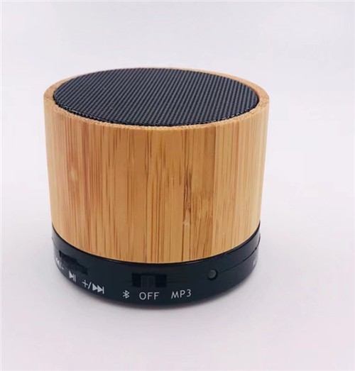 Portable Speaker Wireless Bluetooth Speaker Phone Speaker Wooden and Bamboo model OEM logo for Promotional Gifts