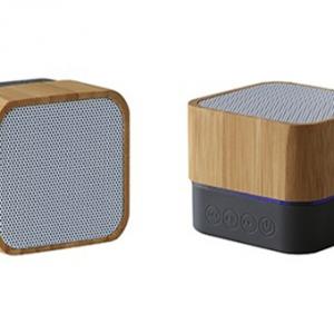 Custom Speaker Wireless Bluetooth Speaker Phone Speaker Wooden or Bamboo Portable Speaker with logo for Promotional Gifts