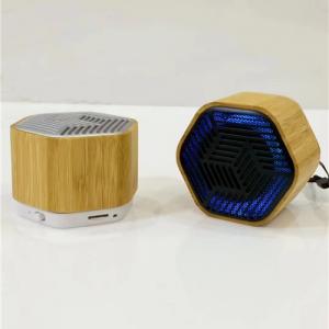 Latest Bluetooth Speaker Wireless Speaker Ecofriendly Wooden or Bamboo Portable Speaker with logo for Promotional Gifts