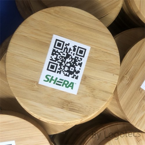 Classic Round Wireless Charger in Bamboo or Wood Split Case with Custom logo for Promotion 