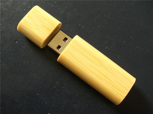 Classic USB Stick Bamboo or Wood USB Flash Drive Slim model with Custom logo for Promotion 