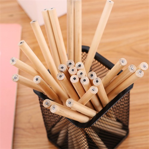 Ecofriendly Wooden Pencil Natural Wood Pen Writing Pencil Customized logo for Promotional Gifts