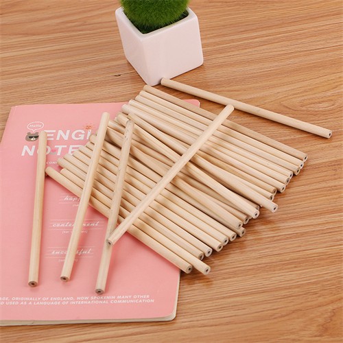 Ecofriendly Wooden Pencil Natural Wood Pen Writing Pencil Customized logo for Promotional Gifts