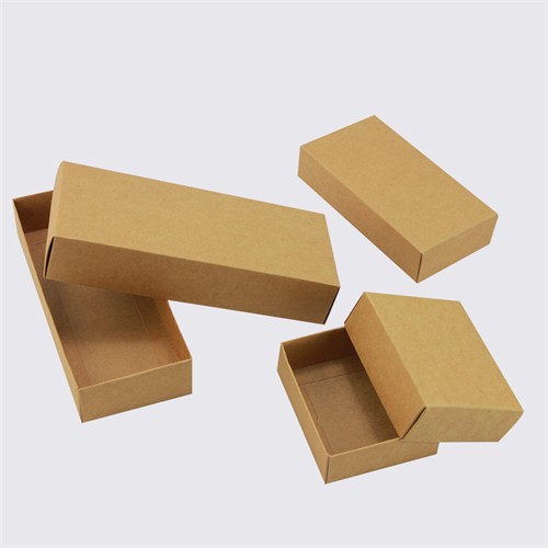 Small cardboard box Kraft Box Customized Product Packaging Kraft Paper Box for Promotion 