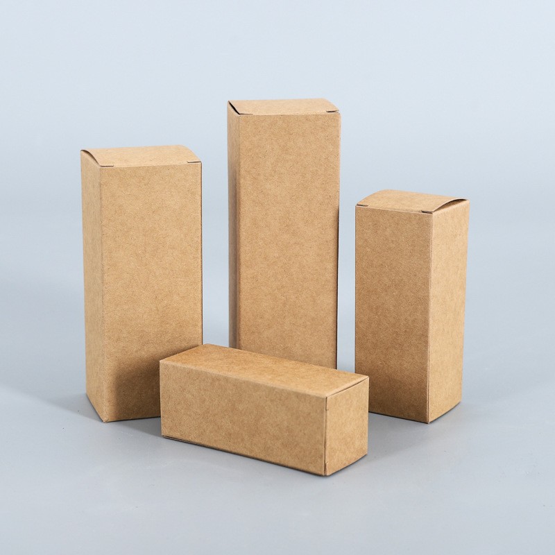 Small cardboard box Kraft Box Customized Product Packaging Kraft Paper Box for Promotion 