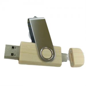 2in1 Classic Twister USB Stick Wooden USB Flash Drive OTG USB Phone USB Swivel USB Bamboo Model Customized logo for Gifts