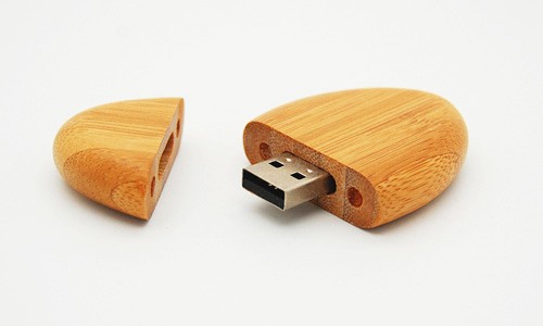 Promotion USB Flash Drive  Bamboo or Wood USB Stick with Custom logo for Promotional Gift