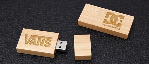 Popular USB Flash Drive Bamboo or Wood USB Stick Custom logo for Promotion Gift