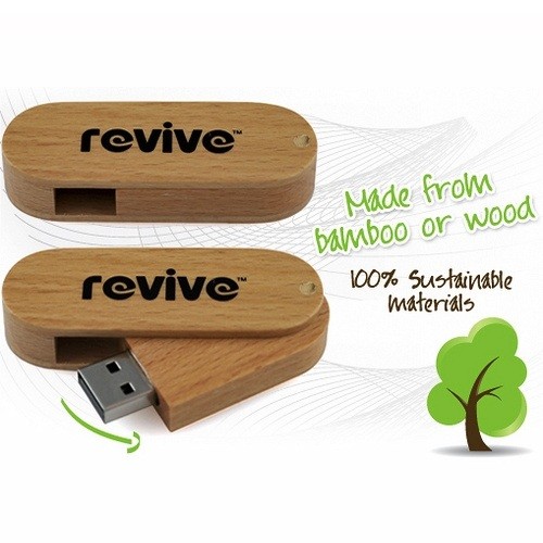 Most Popular USB Flash Drive Swivel USB Stick Bamboo or Wood USB Custom logo for Promotion Gift