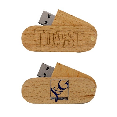 Most Popular USB Flash Drive Swivel USB Stick Bamboo or Wood USB Custom logo for Promotion Gift