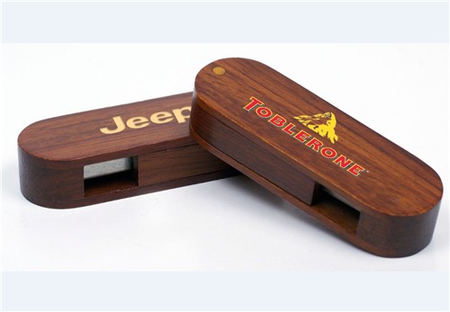 Most Popular USB Flash Drive Swivel USB Stick Bamboo or Wood USB Custom logo for Promotion Gift