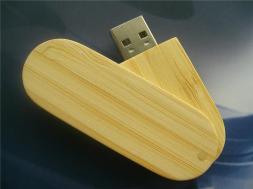 Most Popular USB Flash Drive Swivel USB Stick Bamboo or Wood USB Custom logo for Promotion Gift