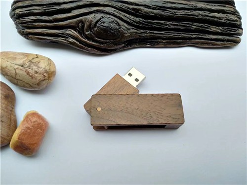 Swivel USB Flash Drive Bamboo or Wood USB Stick Customized logo for Promotion Gift 