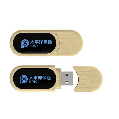 Lighting USB Flash Drives LED Wooden USB Stick Custom Bamboo USB Pen with Logo for Promotion