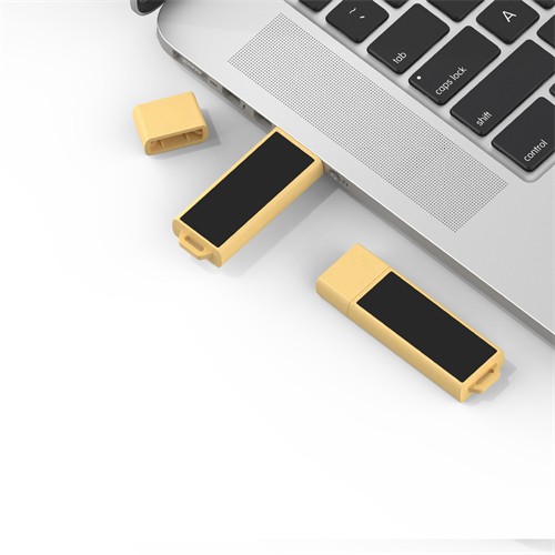 Sustainable USB Flash Drives LED USB Stick Custom Lighting USB Recyclable Material with Logo for Promotion