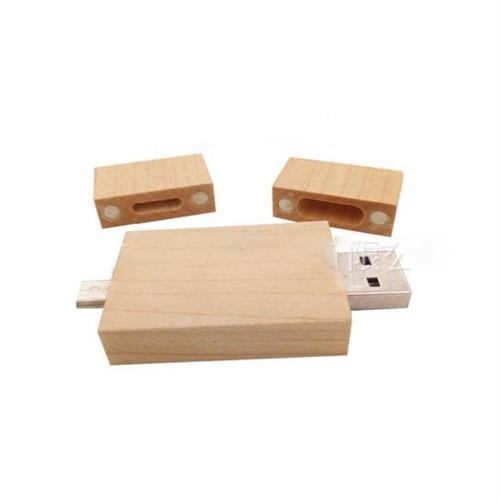 Portable Phone USB Sticks Wooden Type C USB Flash Drives Different Shapes Type C USB Bamboo Models Custom logo for Promotion