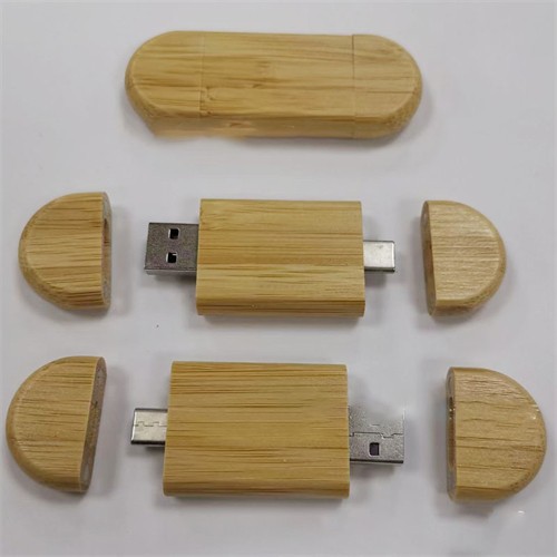 Portable Phone USB Sticks Wooden Type C USB Flash Drives Different Shapes Type C USB Bamboo Models Custom logo for Promotion