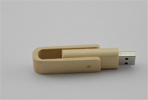 Twist USB Stick Bamboo or Wood USB Flash Drive Swivel model Custom logo for Promotion Gift 
