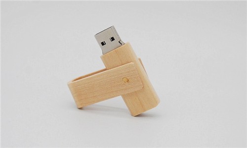Twist USB Stick Bamboo or Wood USB Flash Drive Swivel model Custom logo for Promotion Gift 