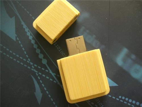 Sustainable USB Memory Disk Bamboo USB Stick or Wooden USB Flash Drive Custom logo for Promotion