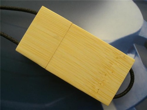 Lanyard USB Flash Drive Bamboo USB or Wooden USB Stick Custom logo for Cooperated Gifts