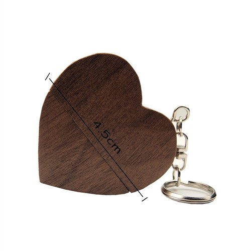 Custom USB Flash Drive Heart Model Bamboo USB or Wooden USB Stick Custom logo for Promotion Gifts 