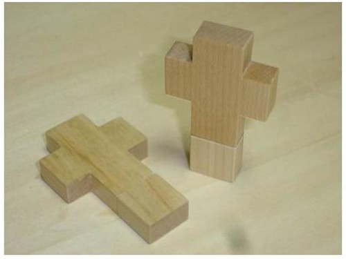 Custom USB Stick Cross Model Bamboo USB or Wood USB Flash Drive Customized logo for Promotion 