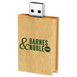 Custom Logo Printed or Engraved Wood USB Pen Drive Bamboo USB Stick for Promotion