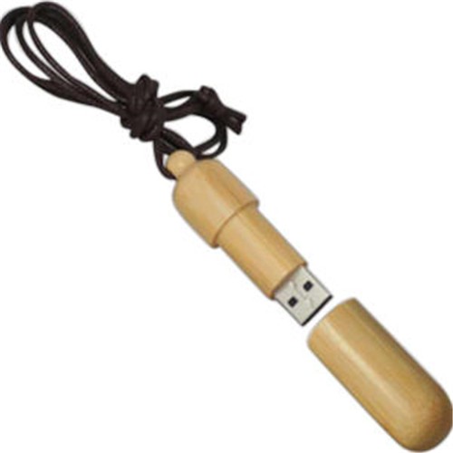 Bamboo USB Flash Drive Customized Logo Printed or Engraved Wood USB Pen Drive for Promotion