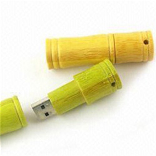 Natural Bamboo USB Stick Wooden USB Flash Pen Customized Logo Printed or Engraved for Gifts