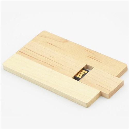 USB Flash Drive Memory Card Wooden USB Card or Bamboo USB Disk Customized Logo Printed or Engraved for Promotion Gifts