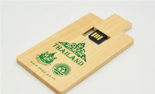 USB Flash Drive Memory Card Wooden USB Card or Bamboo USB Disk Customized Logo Printed or Engraved for Promotion Gifts
